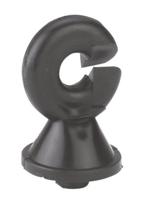 AKO topisolator met ring ovaal 25 stuks - thumbnail