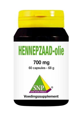 SNP Hennepzaad olie 60 Capsules SNP Hennepzaad olie 60 Capsules
