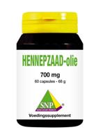 SNP Hennepzaad olie 60 Capsules - thumbnail