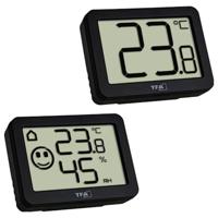 TFA Dostmann 95.2020.01 Thermo- en hygrometer Zwart - thumbnail