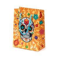 Dia de los Muertos Mexicaans Doodshoofd - Cadeautasje Medium - thumbnail