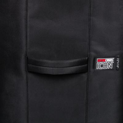 Gator Cases Icon Bass Drum Bag tas voor 22 x 18 inch bass drum