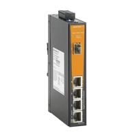 Weidmüller IE-SW-EL05-4GT-1GESFP Industrial Ethernet Switch 10 / 100 / 1000 MBit/s - thumbnail