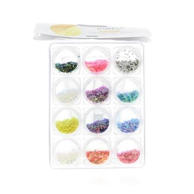 Sibel Nails Art Glitter Nail Art 12x0,5 6gr