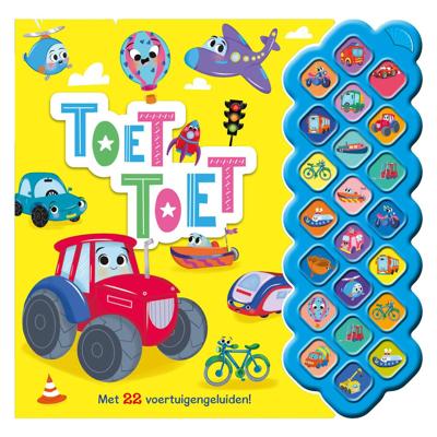 Rebo Publishers Geluidenboek toet-toet 22 geluiden