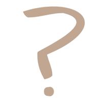 Vaessen Creative • houten leesteken 2,5cmx3mm "?" - thumbnail