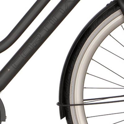 Cortina spatbord voor 28 speed matt licorice