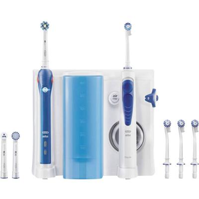 Oral-B Pro 2000 + OxyJet 80311065 Elektrische tandenborstel, Monddouche Wit, Donkerblauw Oral-B Pro 2000 + OxyJet 80311065 Elektrische tandenborstel, Monddouche Wit, Donkerblauw