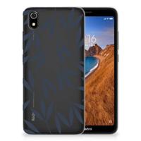 Xiaomi Redmi 7A | TPU Case | Leaves Blue - thumbnail