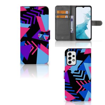 Samsung Galaxy A23 | Book Case | Funky Triangle | Portemonnee hoesje