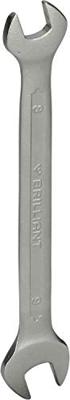 Brilliant Tools BT010901 BT010901 Dubbele steeksleutel Sleutelbreedte (metrisch) 8 - 9 mm