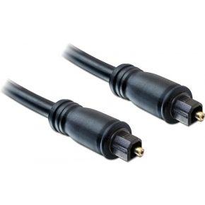 DeLOCK 82887 audio kabel 1 m TOSLINK Zwart