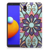 Samsung Galaxy A01 Core | TPU Case | Purple Flower - thumbnail