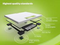 Soehnle Scale Shape Sense Control 100 Vierkant Zwart Elektronische weegschaal - thumbnail