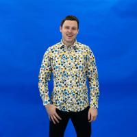 Universe Overhemd-XL Lureaux - Handgemaakte Nette Schoenen Voor Heren - thumbnail