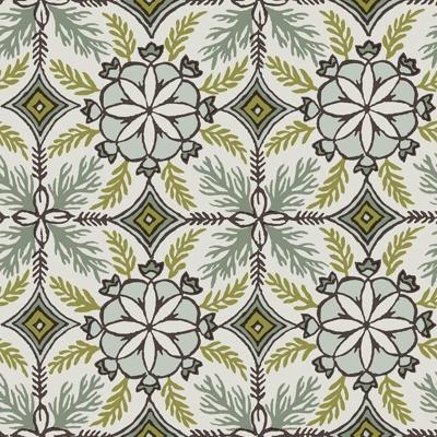 Decoprint Antibes Behang getekende bloemen motief - AN28241