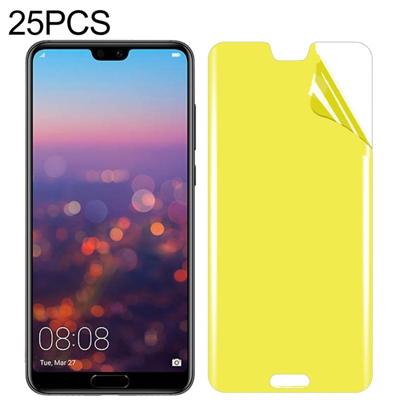 25 stuks voor Huawei P20 Pro Soft TPU volledige dekking front Screen Protector