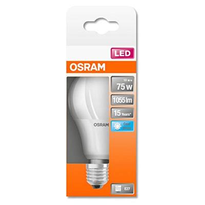 OSRAM HOMELIGHTING 4058075304215 LED-lamp Energielabel F (A - G) E27 Peer 10 W = 75 W Koudwit (Ø x l) 60 mm x 109 mm 1 stuk(s) OSRAM HOMELIGHTING 4058075304215 LED-lamp Energielabel F (A - G) E27 Peer 10 W = 75 W Koudwit (Ø x l) 60 mm x 109 mm 1 stuk(s)