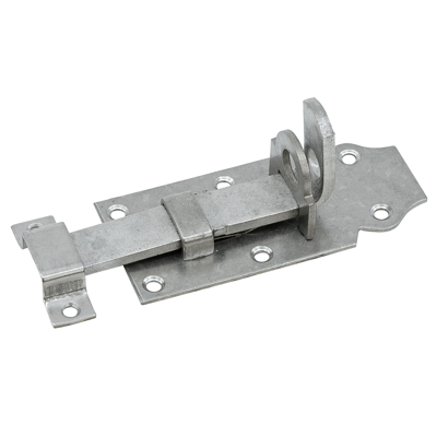 Waelbers Hangslotschuif vlak 100mm RVS - 10 Stuk(s) - 1656.05