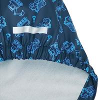 Playshoes regenpak overall Bouwwagens Marine-104 - thumbnail