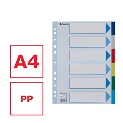 Esselte tabbladen 6 tabs