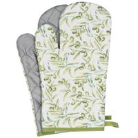 Dutch House Dh ovenhandschoenen olive&antracite - thumbnail