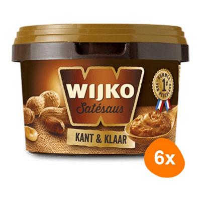 Wijko - Satésaus (Kant en klaar) - 6x 520g