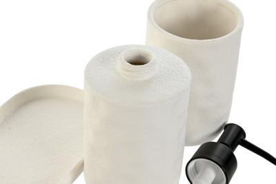 Badset Home ESPRIT Wit ABS Dolomite 17,5 x 9,5 x 18 cm 3 Onderdelen Badset Home ESPRIT Wit ABS Dolomite 17,5 x 9,5 x 18 cm 3 Onderdelen