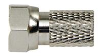 Geen Merk F4331114 F-connector 2.5 Mm Male Zilver/zilver - thumbnail