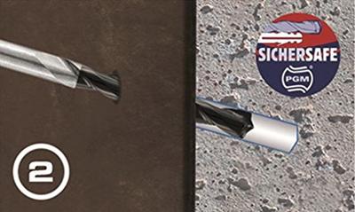 Alpen Keramo extreme ATM2 300062100 Glas- en keramiekborenset 2-delig 6 mm 1/4 (6.3 mm), Cilinderschacht 1 set(s)