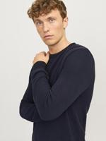 Jack & Jones Jjeglobe Knit Crew Neck Noos Trui Mood Indigo - thumbnail