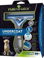 FURminator Undercoat DeShedding Tool hond lang haar L - thumbnail