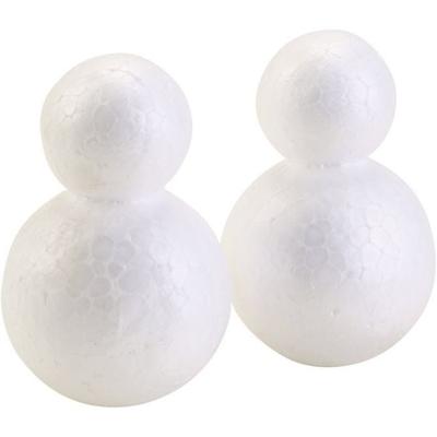 Figuren van styropor, H: 6.5 cm, 50 stuk/ 1 doos Figuren van styropor, H: 6.5 cm, 50 stuk/ 1 doos