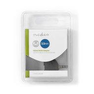 Nedis CAGB22945BK Stereo-audioadapter 3,5 Mm Male - 2x 3,5 Mm Female Zwart - thumbnail
