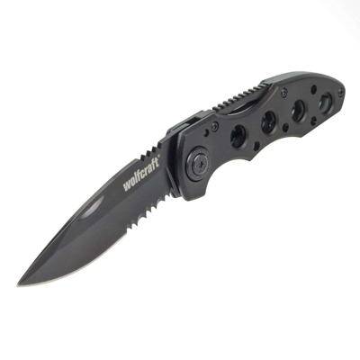 Wolfcraft Vrijetijdsmes | Met uitklapbaar lemmet | 1 stuk - 4289000 Wolfcraft Vrijetijdsmes | Met uitklapbaar lemmet | 1 stuk - 4289000