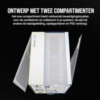 Corsair 6500D AIRFLOW Midi-tower PC-behuizing Wit Zijvenster - thumbnail