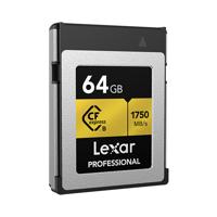 Lexar 64GB Professional CFexpress Type-B Memory Card - thumbnail