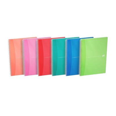 Spiraalblok Oxford MyColours A4 90vel lijn assorti | 20 stuks