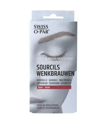 Swiss O-Par Professionele Verfset Wenkbrauwen Bruin Swiss O-Par Professionele Verfset Wenkbrauwen Bruin