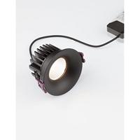 Lyora Zwarte inbouwspotBlade Ø 8,5cm - 9232120 - thumbnail