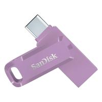 SanDisk Ultra Dual Drive USB-stick Retail 256 GB Lavendel SDDDC3-256G-G46L USB-A 3.2 Gen 1, USB-C 3.2 Gen 1 - thumbnail