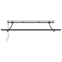 VidaXL Zijde frame antraciet 2,5 x 2 m metaal - thumbnail