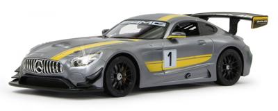 Rastar RC Mercedes AMG GT3 oplaadbaar 40 MHz 1:14 grijs Rastar RC Mercedes AMG GT3 oplaadbaar 40 MHz 1:14 grijs