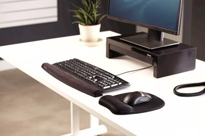 Memoryfoam Muismat/Pols Zwart