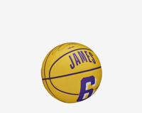 Basketbal Wilson Nba Player Icon Mini Lebron Paars (Maat 3) - thumbnail
