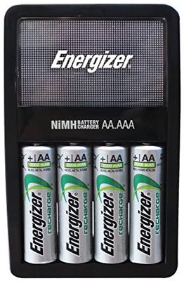 AA/AAA NiMH Batterij Lader 4x AA/HR6 2000 mAh - thumbnail