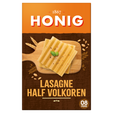 Honig Lasagne Half Volkoren 250 g bij Jumbo