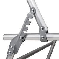 Ligbed Ibiza Blauw 190x59x29cm Alu Zonnescherm - thumbnail