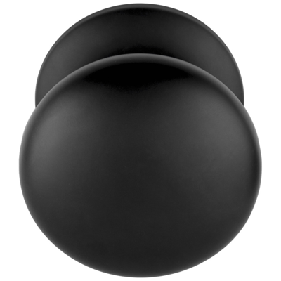 Formani Basics LB65V voordeurknop vast op rozet - mat zwart