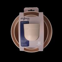 Eetset met beker nude 1 Set - thumbnail